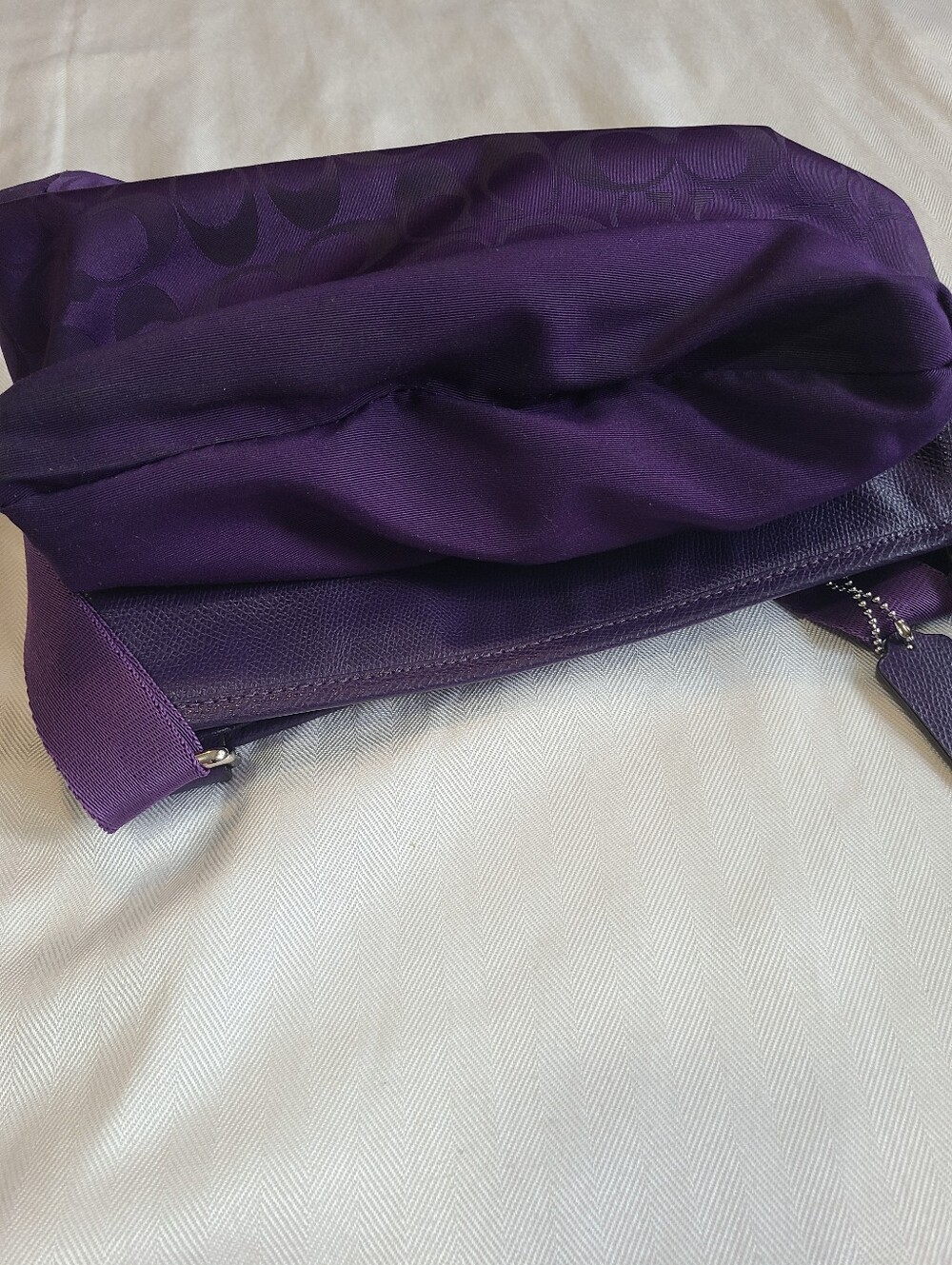 Coach Signature Nylon Spencer Crossbody Bag - Picture 11 of 11